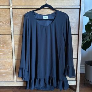 Show Me Your Mumu | Black Margot Mini Dress Size Medium